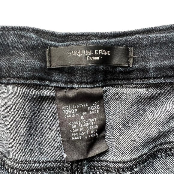 Simon Chang Jeans Women's Straight Leg Jeans Size 6 - Picture 5 of 5